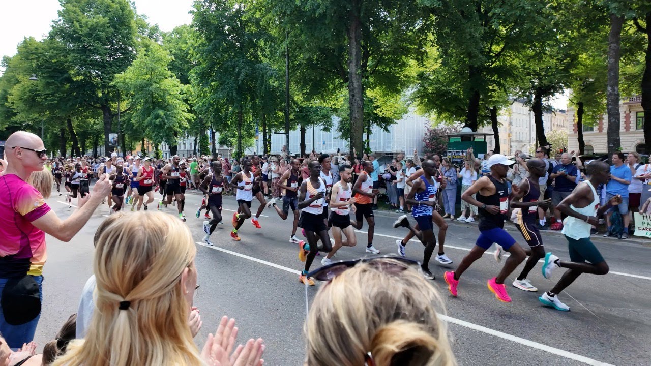 Stockholm, Sweden | Adidas Marhaton Stockholm 2024 | Hotest Summer Day |  - 4K