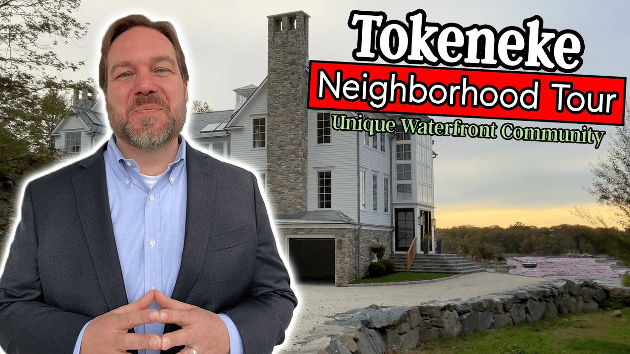 Tokenene Living in Darien CT - Tokeneke CT Neighborhood Tour - YouTube