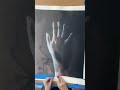 Printing hands with digital negatives #artprocess #cyanotype #artprocess  #photography #hand #artist