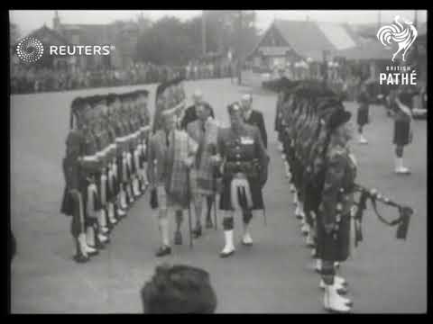 Edward VIII of the United Kingdom (later Duke of Windsor) arrives in Ballater (1936)