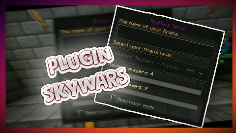 PLUGIN SKYWARS! POCKETMINE