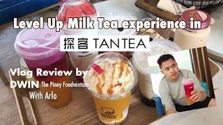 Milk Tea experience LEVEL UP in TANTEA Café