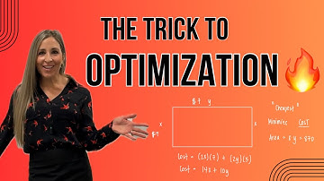 The Trick to Optimization | 3 Classic Calculus Examples Step-by-Step | Math with Professor V