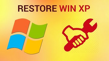 How to restore windows xp