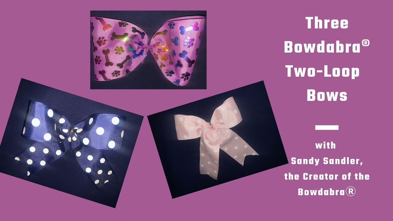 Easy DIY Designer Bows for beginners with Bowdabra 