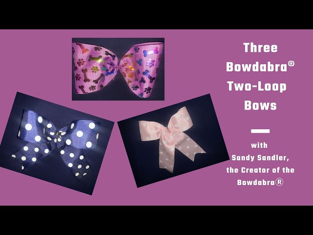 BOWDABRA BOW MAKER - Over the Moon Ribbons