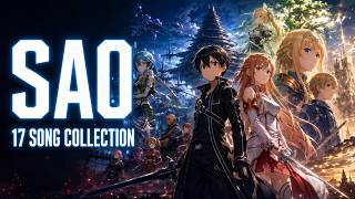 Sword Art Online Anime Songs Collection ⚔️ SAO OP・ED・17 Songs | Fan-made AI Tribute Collection