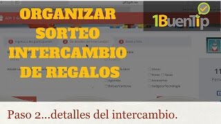 Organiza intercambio de regalos en línea