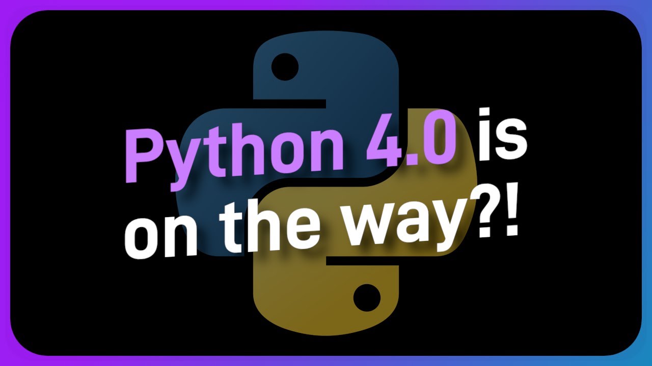 Is Python 4 ON THE WAY?! (April Fools) - YouTube