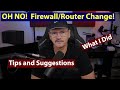 Router and firewall migration  tips and suggestions to simplify