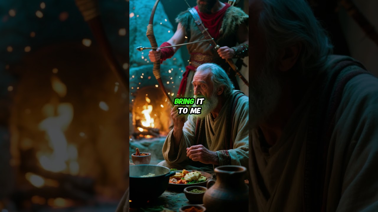 Why Issac was willing to bless esau not Jacob 