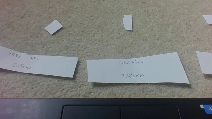 Asteroid Size Comparison