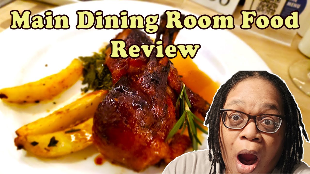New And Exciting Dining Options At The Carnival Main Dining Room - Review!