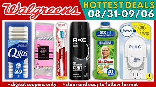 💁🏻‍♀️ WALGREENS Hot Deals This Week 08/31-09/06 | Digital Coupons Only! #couponing