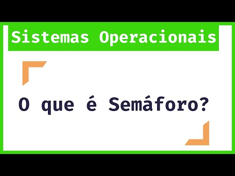 Me Salva Sistemas Operacionais: O que é Semáforo ?