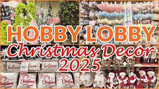 Hobby Lobby Christmas Decor 2025 Christmas Decor Christmas Trees Ornaments Shop with me
