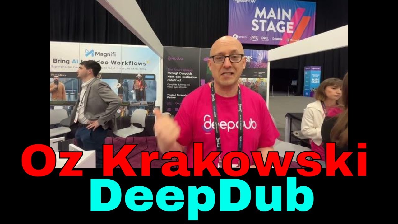 Q1: Oz Krakowski, CBDO, DeepDub
