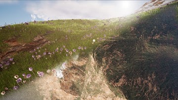 LANDSCAPE AUTO MATERIAL DEMO - UE4