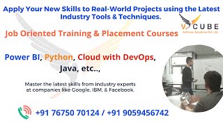 Apply Your New Skills to Real World Projects | V Cube Software Solutions screenshot 1