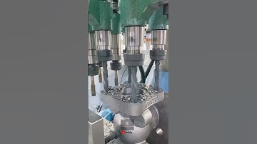 Drilling & Tapping operation in one stroke.. #cnc #vmcmachining #machine #turning #horizontalboring