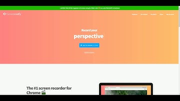 How To Record A Screen-share Video using Screencastify