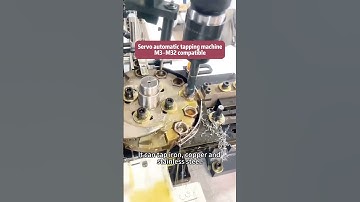 Automatic Tapping Machine for Iron, Copper & Stainless-Steel Pipe Nuts