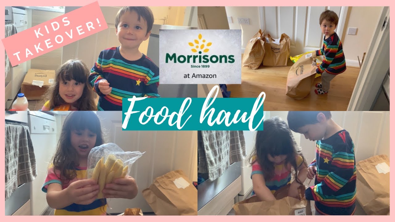 MORRISONS AMAZON PRIME FOOD HAUL MILA & JACK TAKEOVER YouTube