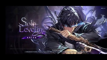 Solo Leveling Arise Global Launch Gameplay Walkthrough Part 1
