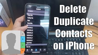 How to Delete Duplicate Contacts on iPhone with 1 Click | iCareFone Tutorial