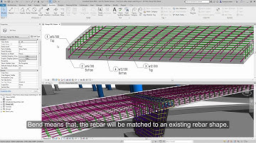 Revit 2019  Free form Rebar Shape Matching