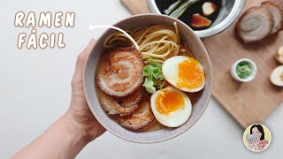 RAMEN JAPONÉS CASERO fácil y delicioso con ingredientes de tu país | SoYui