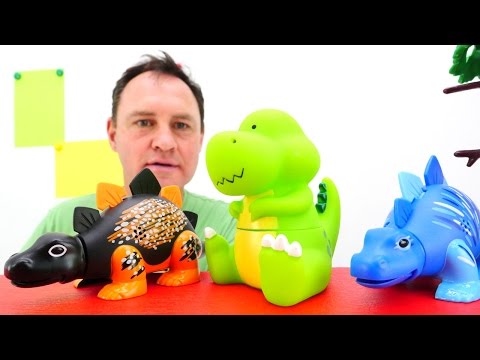 Video For Kids. Tommy And Dinosaurs: Singing Dinosaurs.