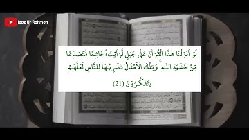 تلاوة رائعة وخاشعة من أواخر سورة الحشر | محمد مسعد