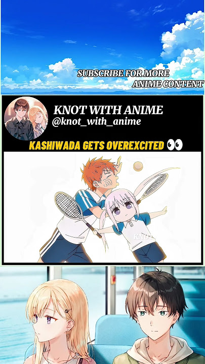 Kashiwada gets overexcited 😂👀 |#anime  #guess