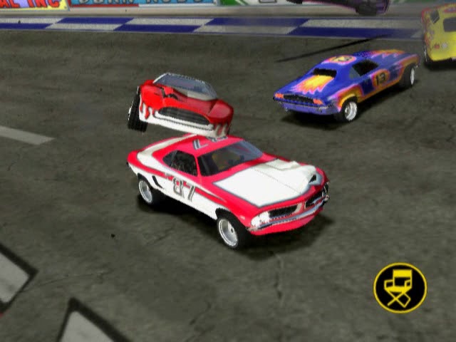 Stock Car Crash  (PS2) Gameplay 