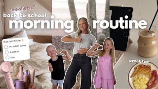 Realistic School Morning Routine | Mom Life with an 8-Year-Old & Toddler