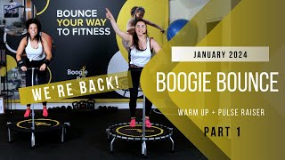 Boogie Bounce Fitness Trampoline Workout - First Half Warm Up and Pulse Raisers screenshot 1