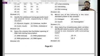 Biology Solution NEET 2020 screenshot 1