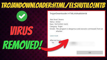 TrojanDownloader:HTML/elshutilo!mtb virus- Complete Removal Guide