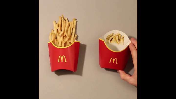 Which is Real? Fries Drawing Challenge #shorts
