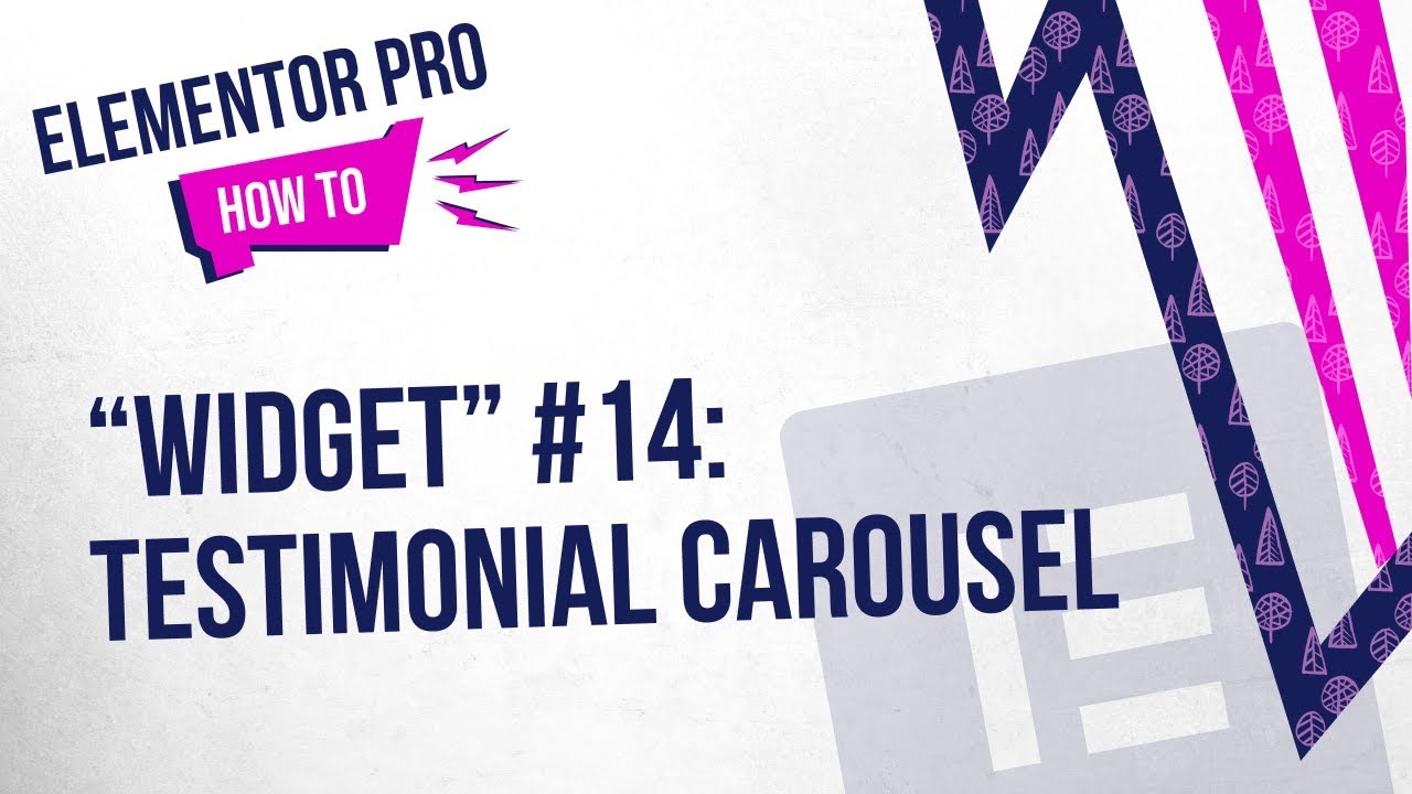 Elementor Pro Widgets #14: Testimonial Carousel Widget - YouTube