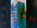 Eid 2025 Blue Dress | Block Print & Chinese Gala | Stylish Summer Look