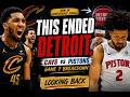 THIS ENDED DETROIT. | Cavs vs Pistons Game 7 Breakdown
