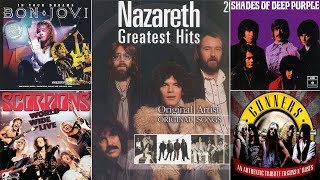 Nazareth - Bon Jovi - Guns N&#39; Roses - Deep Purple - Scorpions ♫ Top Rock Song 70s 80s