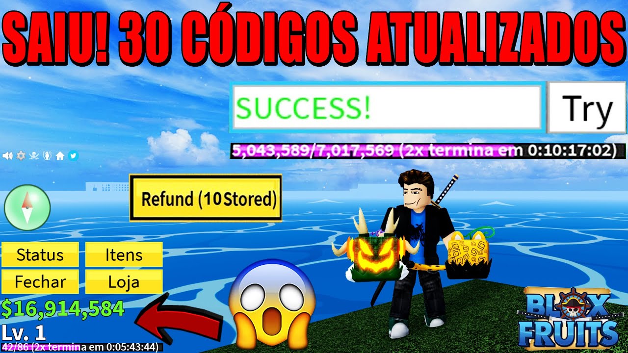 COMO CONSEGUIR COD DE DOBRO EXP NO BLOXFRUITS 👍espero ter ajudado❤️ 