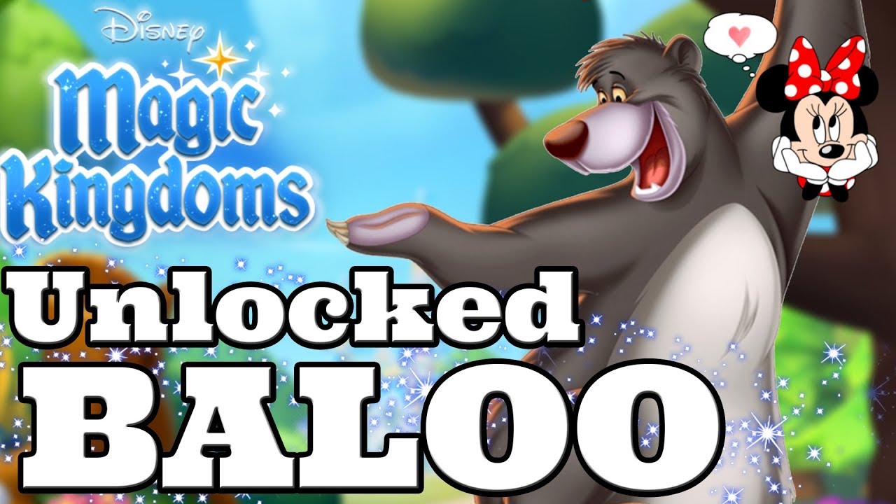 beautycon UNLOCKED BALOO! Disney Magic Kingdoms | Gameplay Walkthrough Ep.415