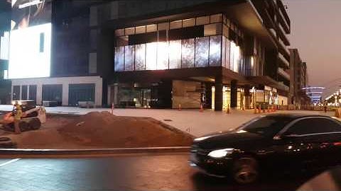 JR Visual Tec indoor transparent LED display in Rolls Royce showroom Dubai