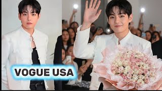 Taehyung at VOGUE USA Makes the Fashion World Shake!”