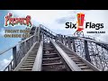 The Predator Front Row On Ride POV - Six Flags Darien Lake