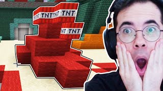 38 KİLL EFSANE MAÇ! 😎 TUZAĞA DÜŞTÜM! 😲 TNT TRAP 😂 Minecraft BEDWARS